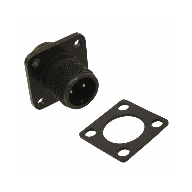 1 pcs : C90-3102R10SL-4P - CONN RCPT MALE 2P SOLDER CUP