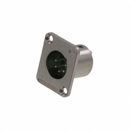 1 pcs : DE5M - CONN RCPT MALE XLR 5P SOLDER CUP