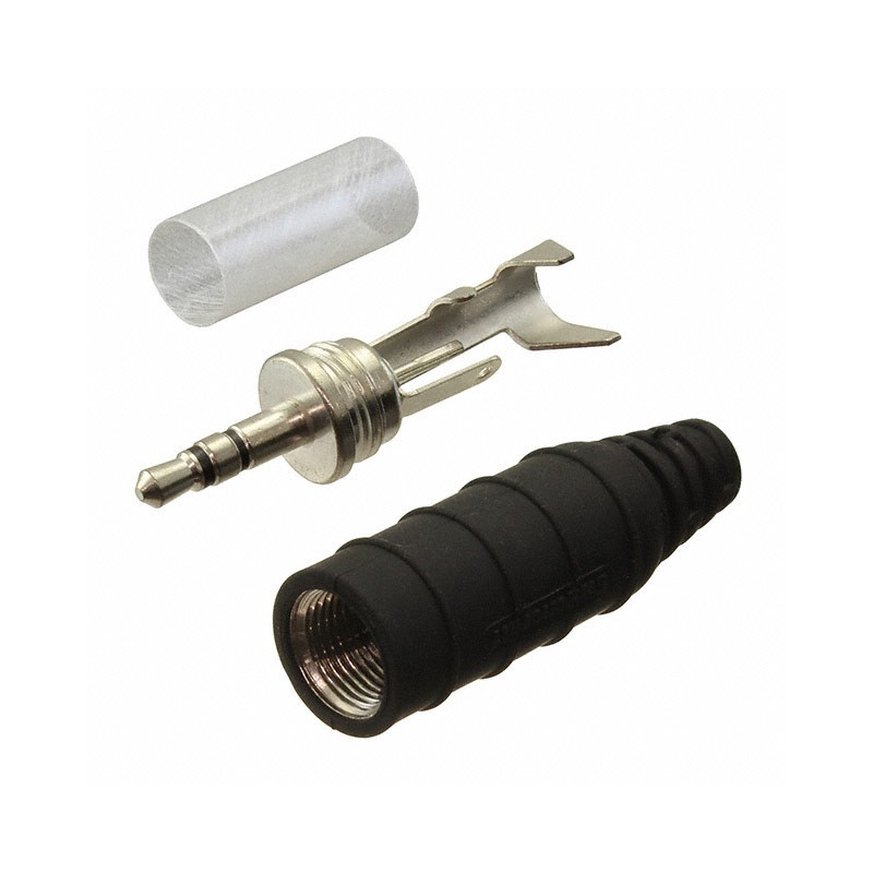 1 pcs : 35HDSN12 - 3.5MM SLD STEREO PLUG .12 TIN, R