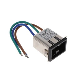 1 pcs : 20SRBS8-Y - PWR ENT RCPT IEC320-C20 PNL WIRE