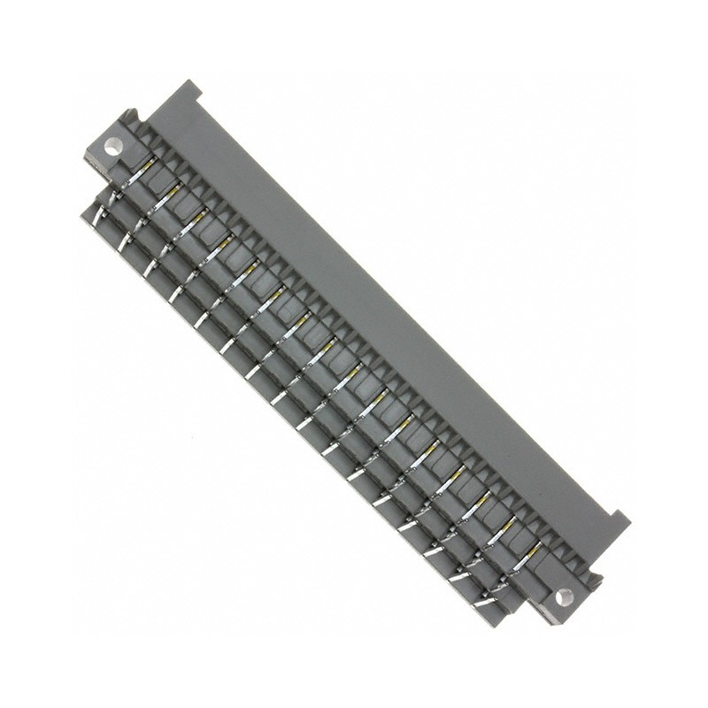 1 pcs : 2-164045-4 - CONN DIN PLUG 96POS PCB RA GOLD