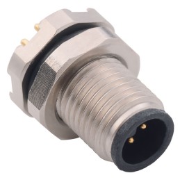 1 pcs : 852-004-113R004 - CONN RCPT MALE 4POS GOLD SOLDER