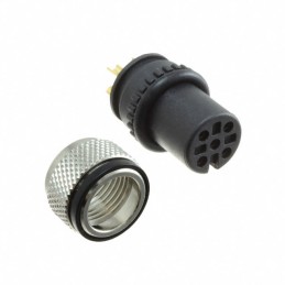 1 pcs : 858VA05-203RLU4 - CONN PLUG FMALE 5P GOLD SLDR CUP