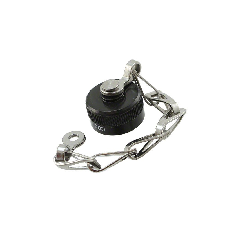 1 pcs : C90-25043-10SL - CONN DUST COVER 10SL BLACK