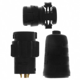 1 pcs : EN3L3FX - CONN RCPT FMALE 3P GOLD SLDR CUP