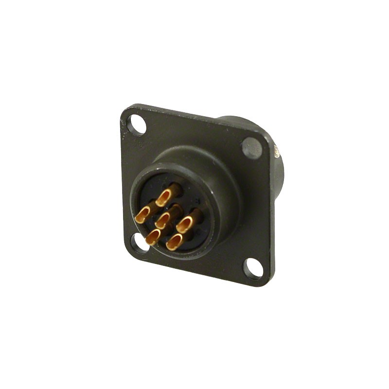 1 pcs : PT02E-10-98S - CONN RCPT FMALE 6P GOLD SLDR CUP