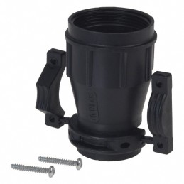 1 pcs : UTG22AC - CONN BCKSH W CLP SZ22 1 5/16-18