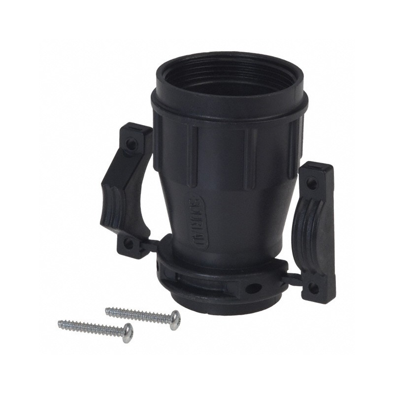 1 pcs : UTG22AC - CONN BCKSH W CLP SZ22 1 5/16-18