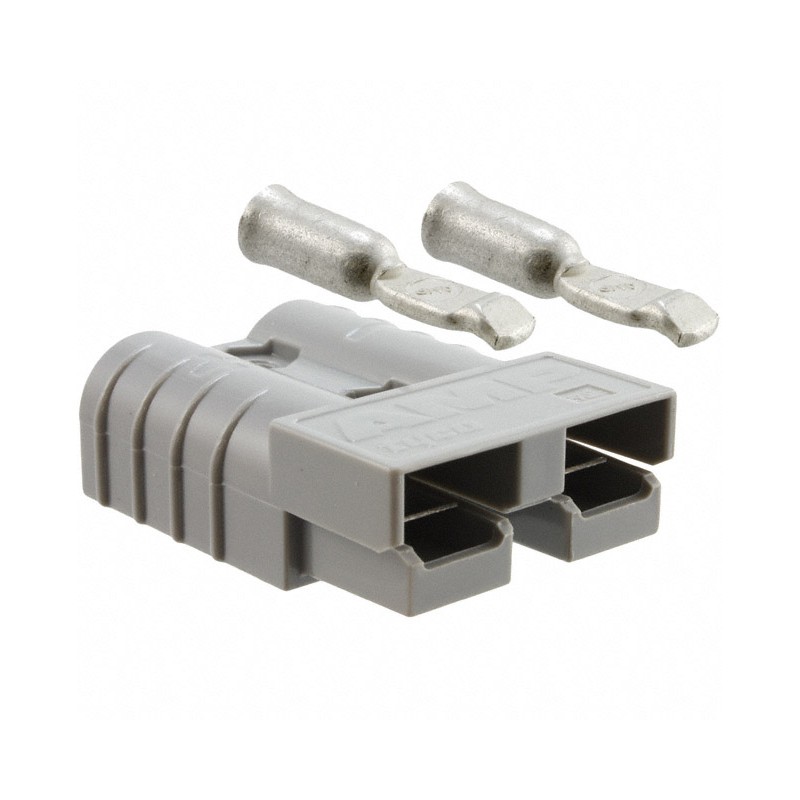 1 pcs : 647893-4 - CONN PLUG 2POS IN-LINE CRIMP