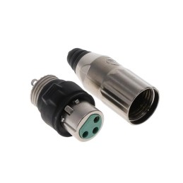 1 pcs : AAA3FAUZH - CONN PLUG FMALE XLR 3POS SOLDER