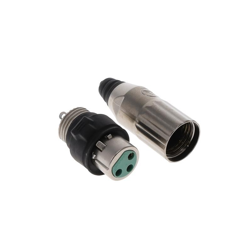 1 pcs : AAA3FAUZH - CONN PLUG FMALE XLR 3POS SOLDER