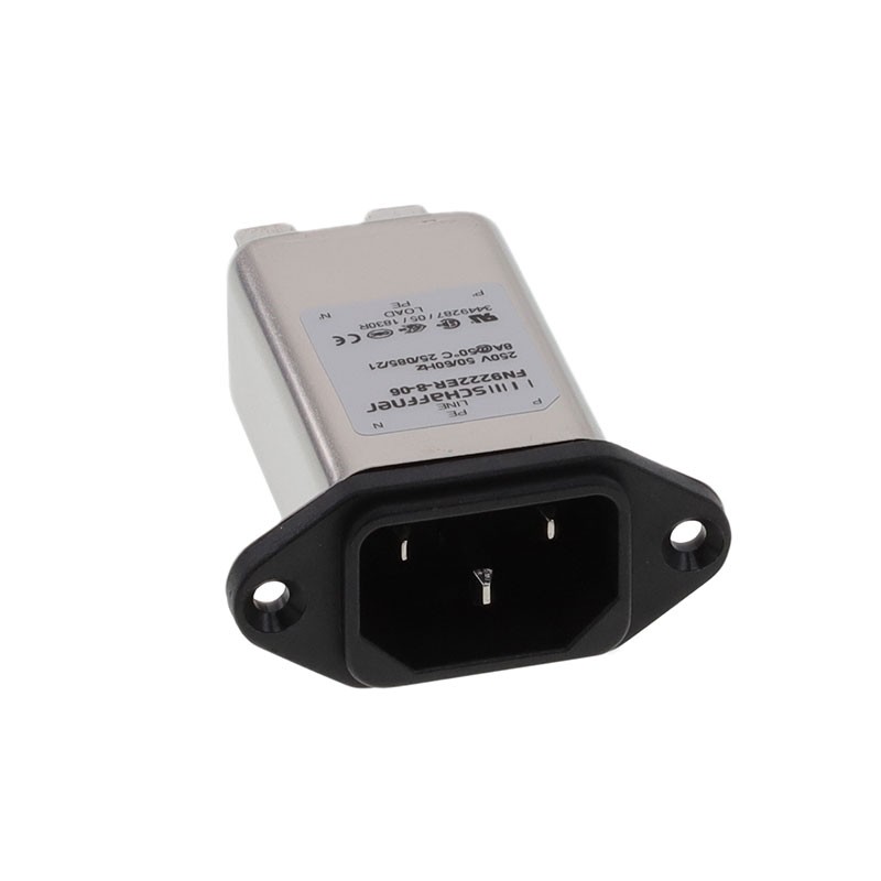 1 pcs : FN9222ER-8-06 - PWR ENT RCPT IEC320-C14 PANEL QC