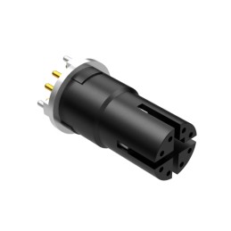 1 pcs : 54-00388 - M12 X-CODE 8POS RCPT PANEL MOUNT