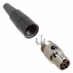 1 pcs : TA5FX - CONN PLUG FMALE MINI XLR 5P SLDR