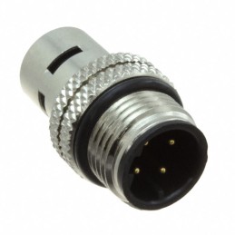 1 pcs : 858-D04-103RSS4 - CONN RCPT MALE 4P GOLD SLDR CUP