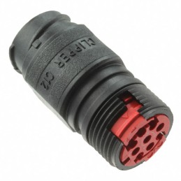 1 pcs : CL1C1200 - CONN RCPT HSNG MALE 9POS INLINE