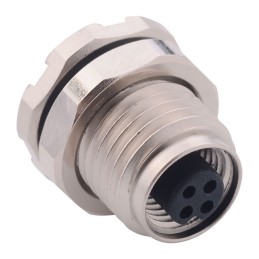 1 pcs : 852-004-213R001 - CONN PLUG FMALE 4POS GOLD SOLDER