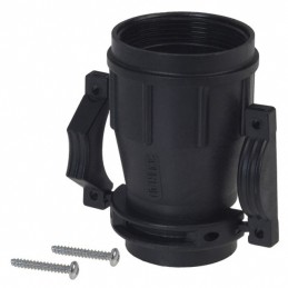 1 pcs : UTG24AC - CONN BCKSH W CLP SZ24 1 7/16-18