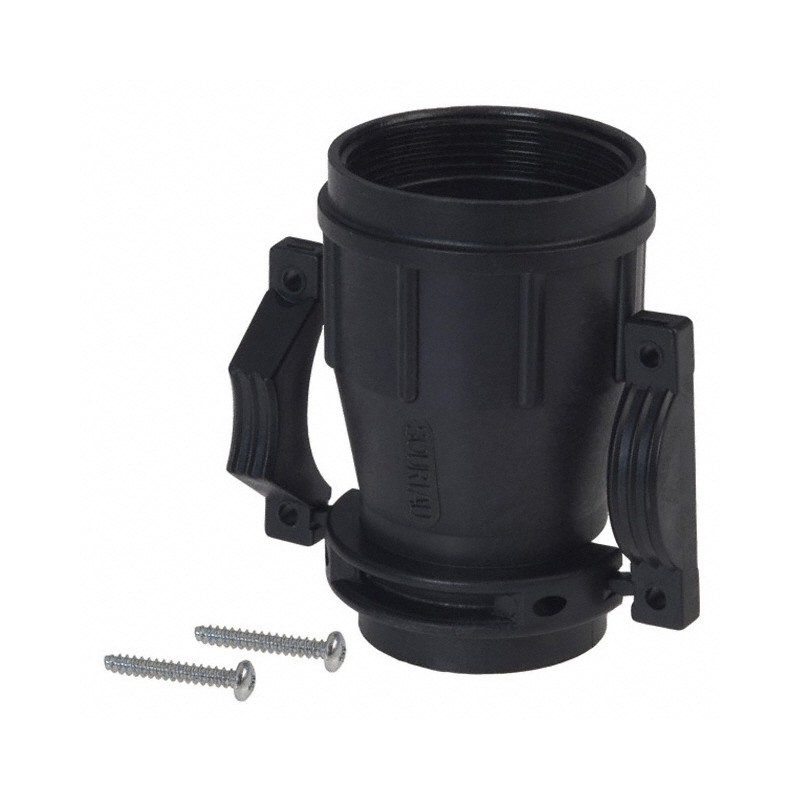 1 pcs : UTG24AC - CONN BCKSH W CLP SZ24 1 7/16-18