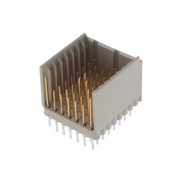 1 pcs : 2336514-1 - 2MM HM MALE CONNECTOR, COL 8, M2