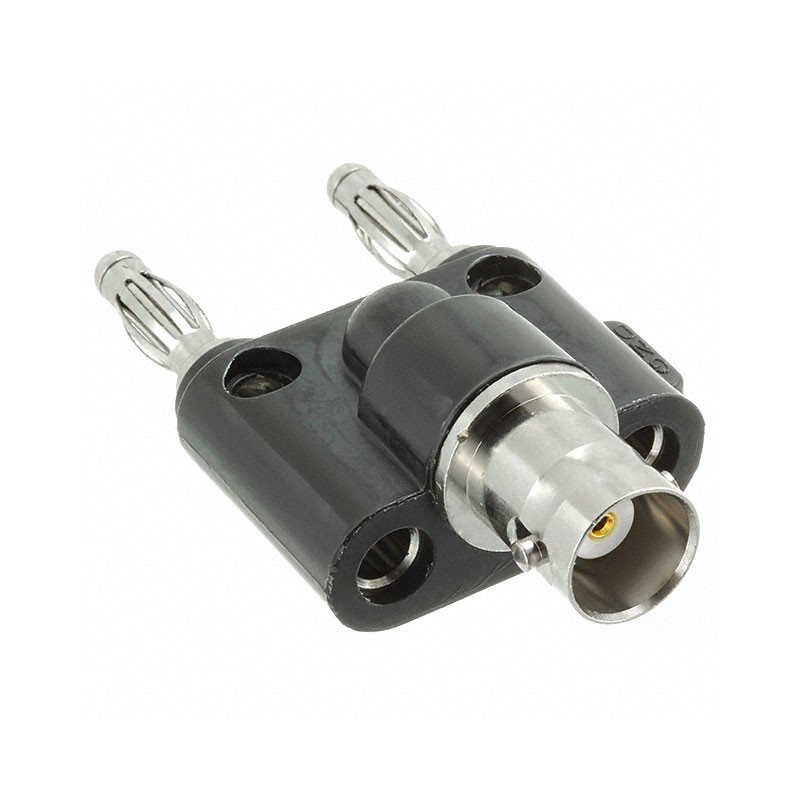 1 pcs : BU-00260 - ADAPT BNC JACK TO BAN PLUG DBL