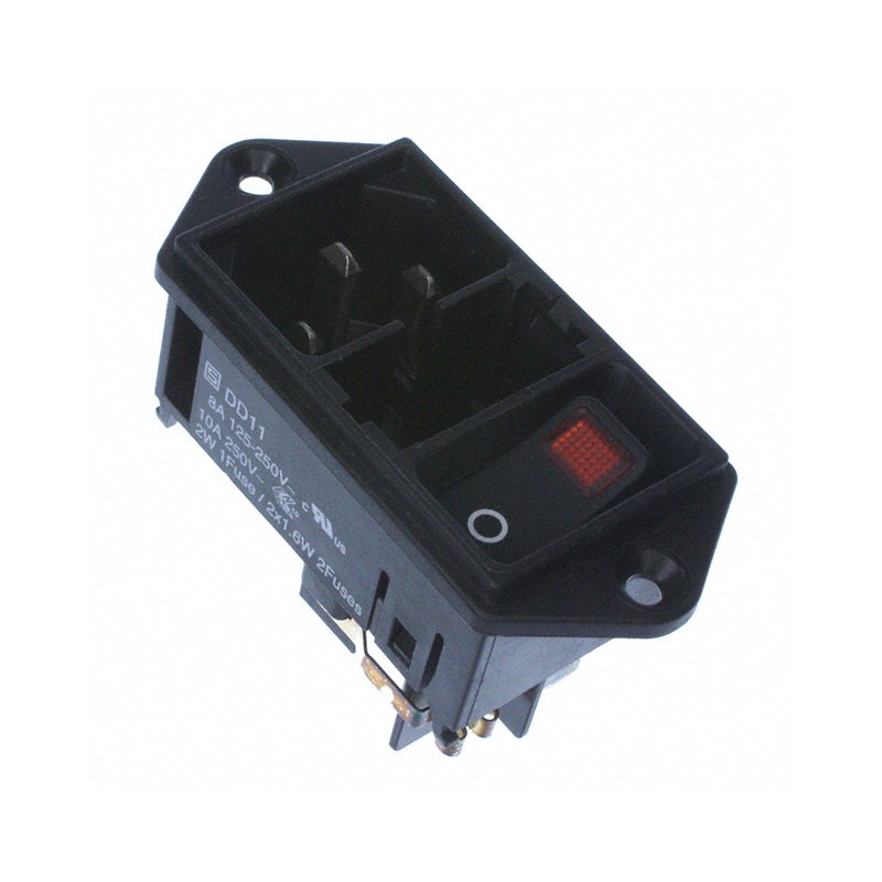 1 pcs : DD11.0113.1110 - PWR ENT MOD RCPT IEC320-C14 PNL