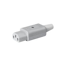 1 pcs : 4782-0110-00 - PWR ENT PLUG IEC320-C13 STR SCRW