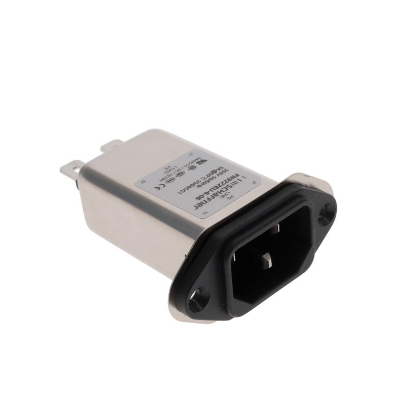 1 pcs : FN9222EU-6-06 - PWR ENT RCPT IEC320-C14 PANEL QC