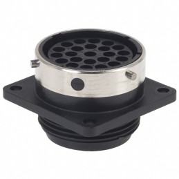 1 pcs : UTG018-23S - CONN RCPT HSG FMALE 23POS PNL MT