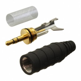 1 pcs : 35HDSAU15 - 3.5MM SLD STEREO PLUG .15 GOLD,