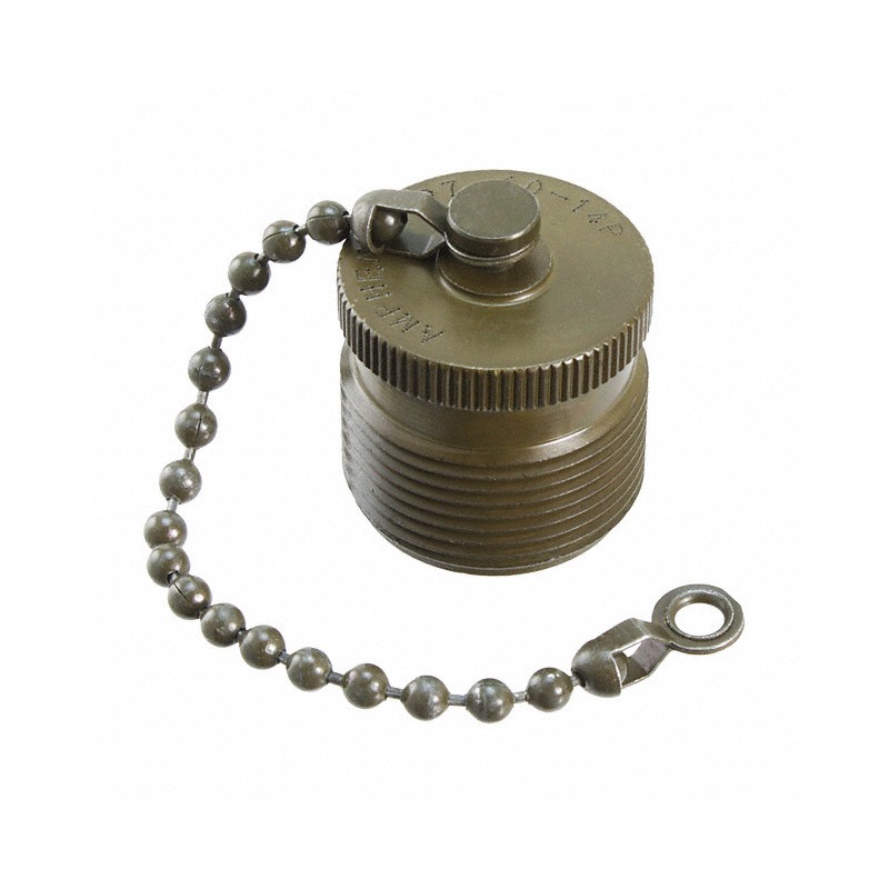 1 pcs : 97-60-14P - CONN COVER 14 14S OLIVE