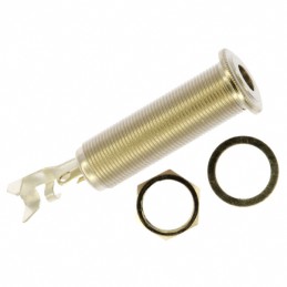 1 pcs : 152B - CONN JACK STEREO 6.35MM PNL MNT