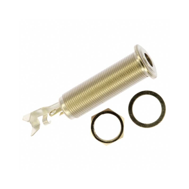 1 pcs : 152B - CONN JACK STEREO 6.35MM PNL MNT