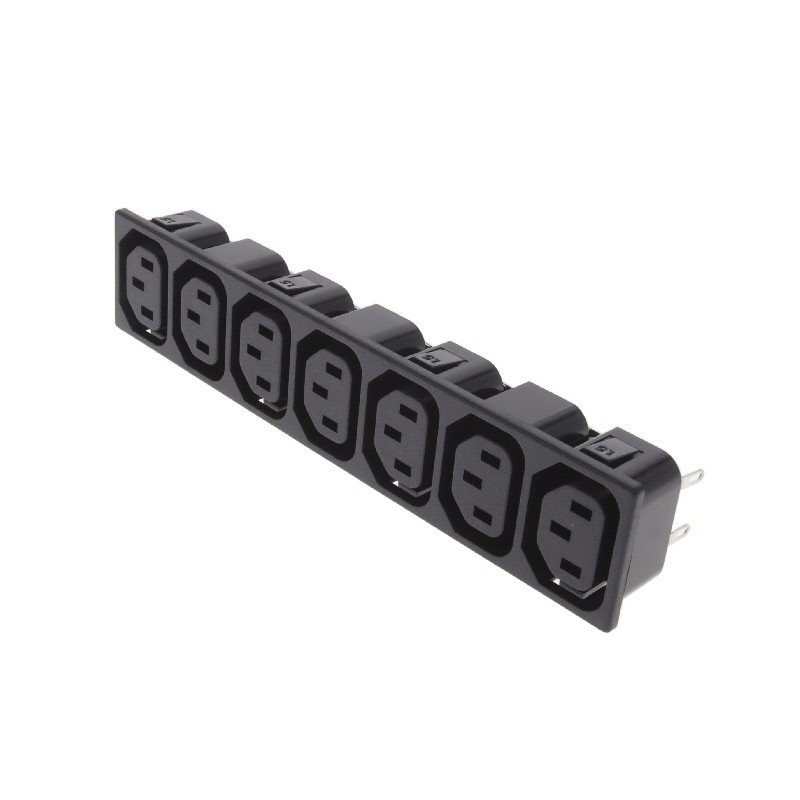 1 pcs : 0909.0051 - PWR ENT RCPT IEC320-2-2F PANEL