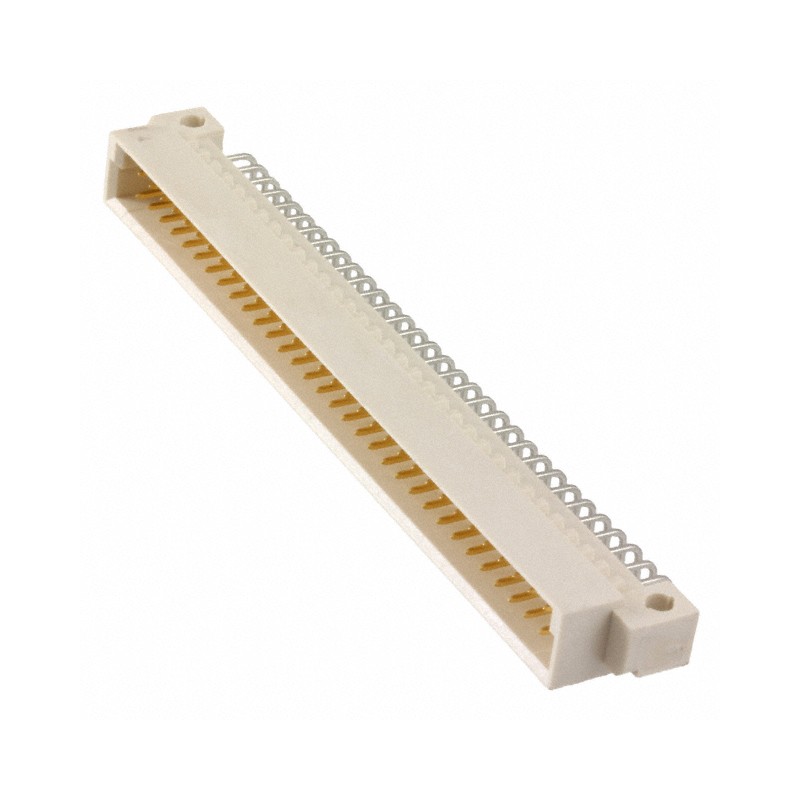 1 pcs : 5536052-5 - CONN DIN HDR 64POS PCB RA GOLD