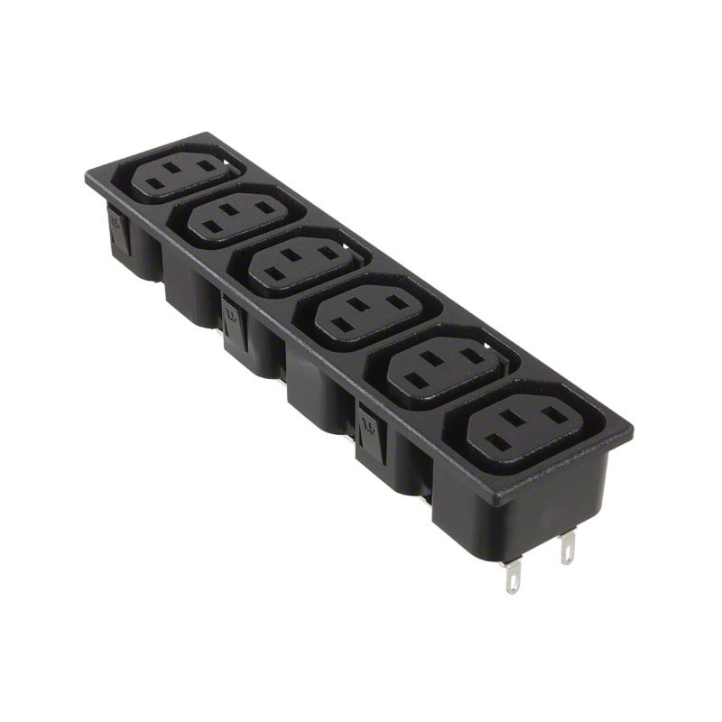 1 pcs : 0909.0041 - PWR ENT RCPT IEC320-2-2F PANEL