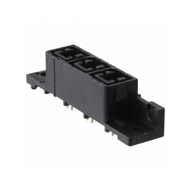 1 pcs : 556881-3 - CONN RCPT 3POS 11.18MM PCB SLDR