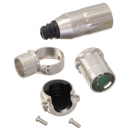 1 pcs : R4MZ - CONN RCPT MALE XLR 4P SOLDER CUP