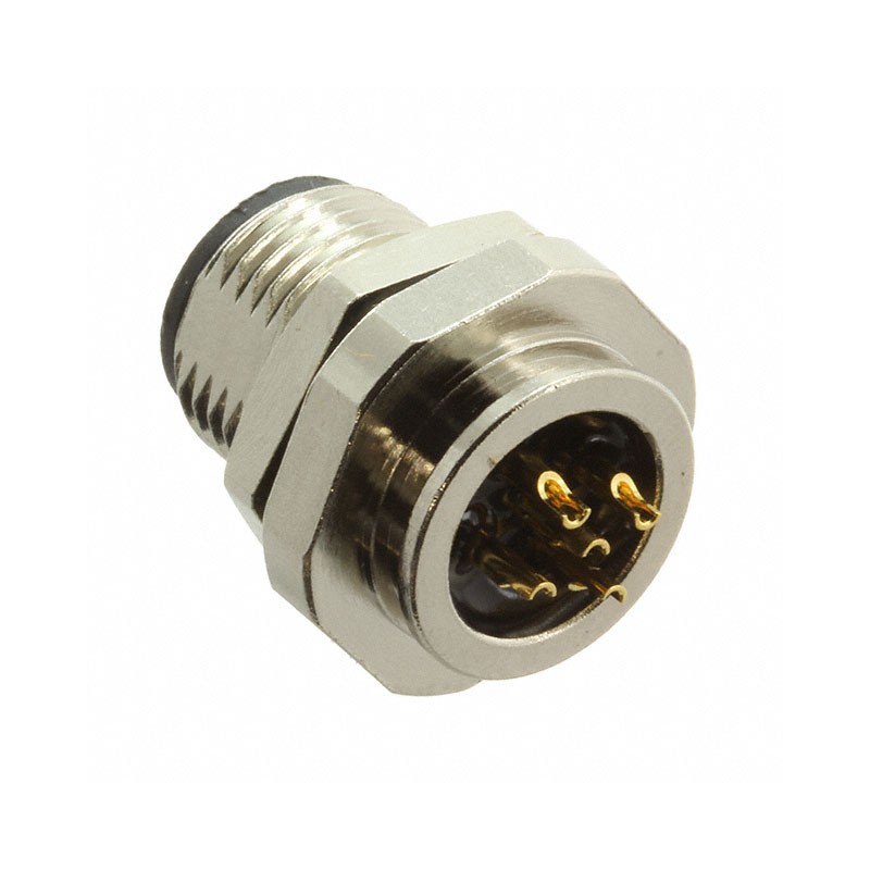 1 pcs : 859-005-103R004 - CONN RCPT MALE 5P GOLD SLDR CUP