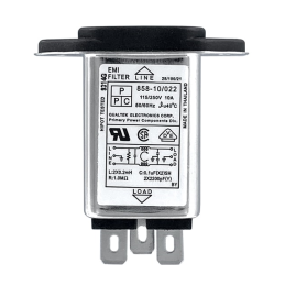 1 pcs : 858-10/022 - PWR ENT RCPT IEC320-C14 PANEL QC