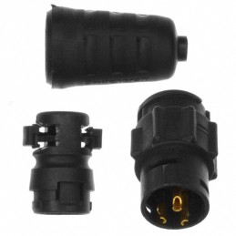 1 pcs : EN3L3M16X - CONN RCPT MALE 3P GOLD SLDR CUP