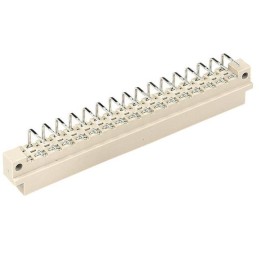 1 pcs : 09041326951 - CONN DIN HDR 32POS PCB RA GOLD