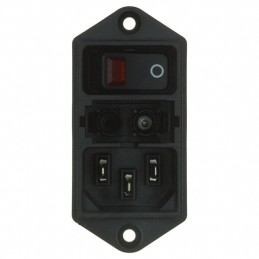 1 pcs : DD11.0113.1111 - PWR ENT MOD RCPT IEC320-C14 PNL