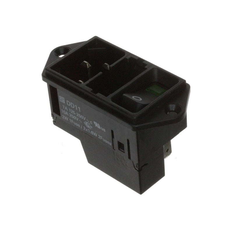 1 pcs : DD11.0114.1111 - PWR ENT MOD RCPT IEC320-C14 PNL