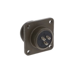 1 pcs : MS3102E14S-1S - CONN RCPT FMALE 3P SILV SLDR CUP