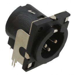 1 pcs : PQG3MRA112 - CONN RCPT MALE XLR 3P SOLDER