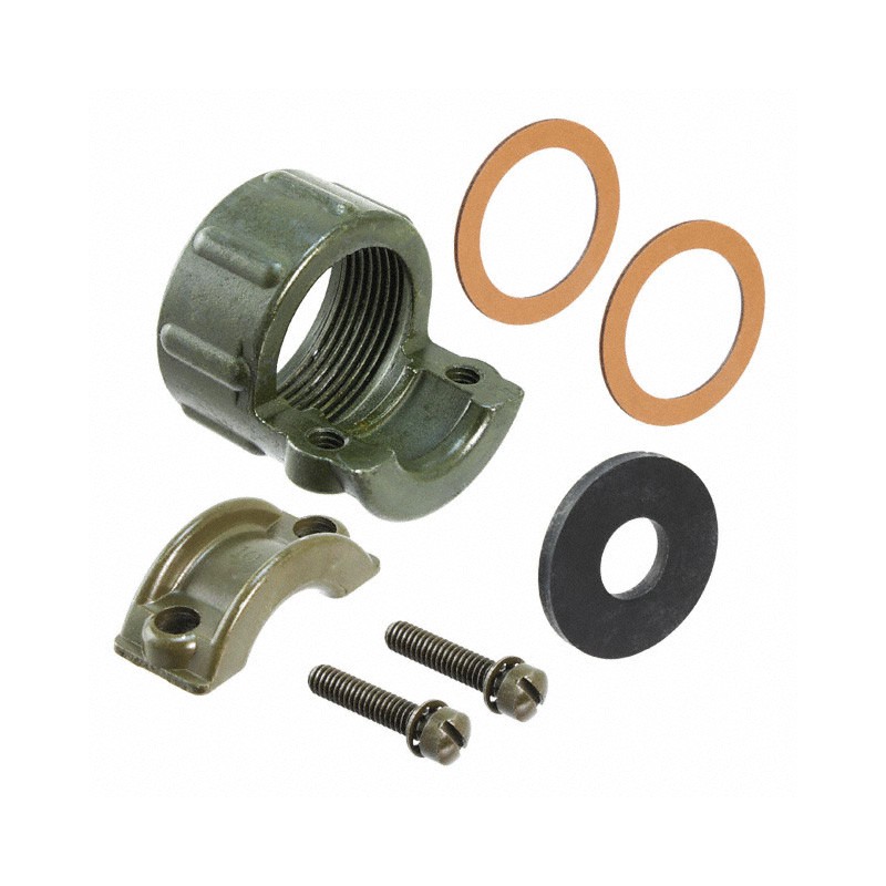 1 pcs : 97-3057-10 - CONN CABLE CLAMP SZ18 OLIVE 1-20