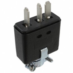 1 pcs : P-303H-CCT - CONN PLUG 3POS IN-LINE SLDR