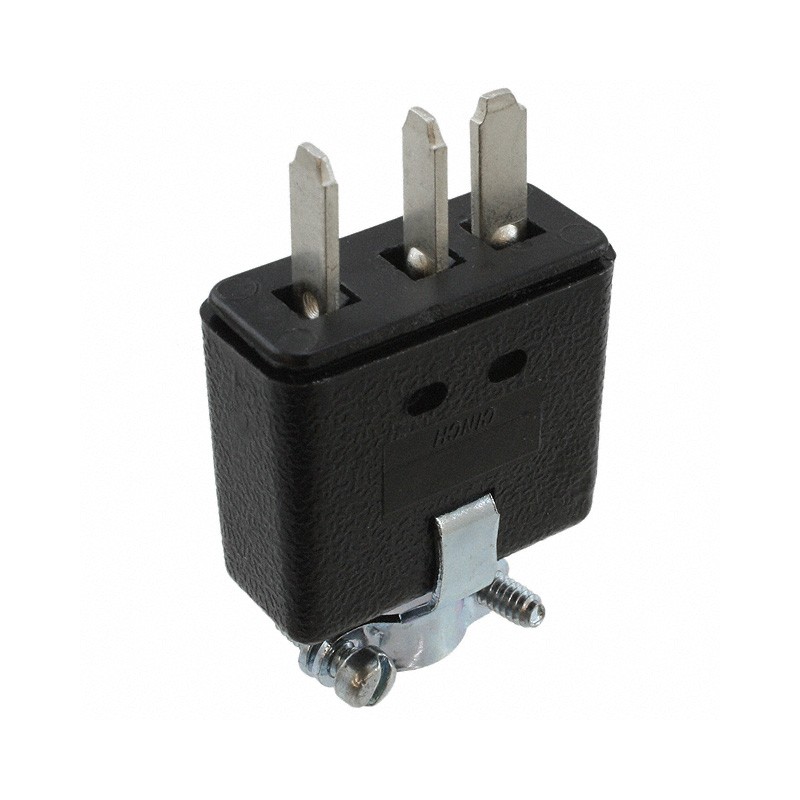 1 pcs : P-303H-CCT - CONN PLUG 3POS IN-LINE SLDR