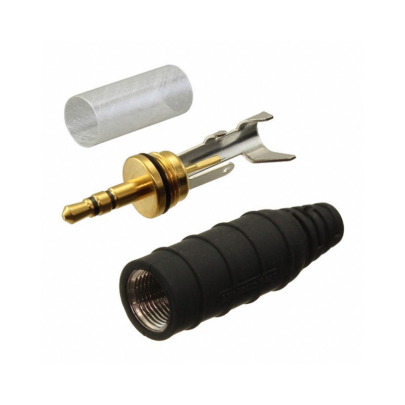 1 pcs : 35HDSAU17 - 3.5MM SLD STEREO PLUG .17 GOLD,